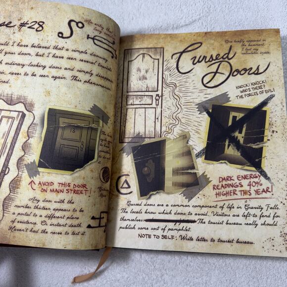 Gravity Falls: Journal 3 Alex Hirsch Hardcover 1st Edition 1st Print July 2016 - Picture 4 of 7